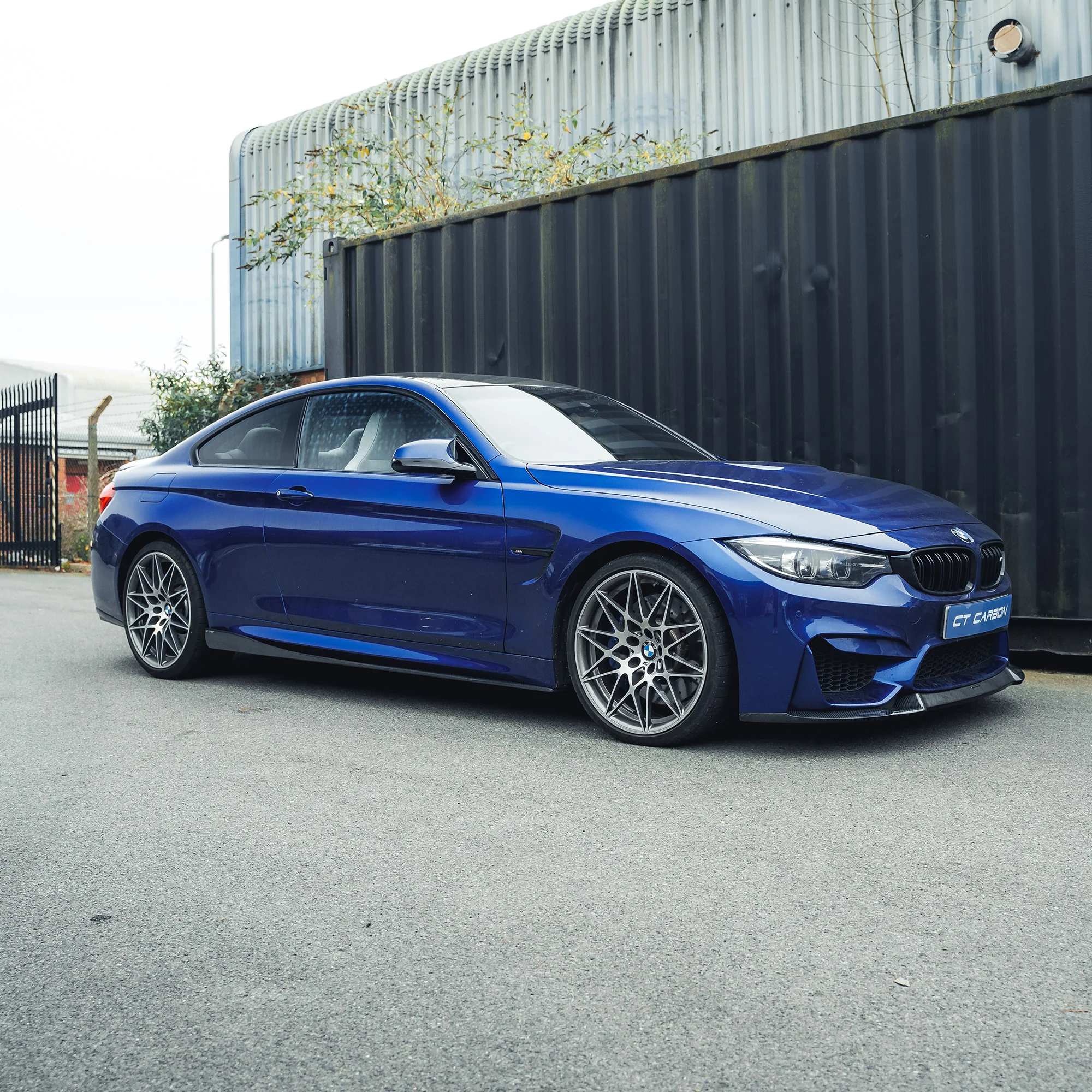 BMW M3/M4 (F80 F82 F83) CARBON FIBRE SIDE SKIRTS - 3D STYLE - Image 2