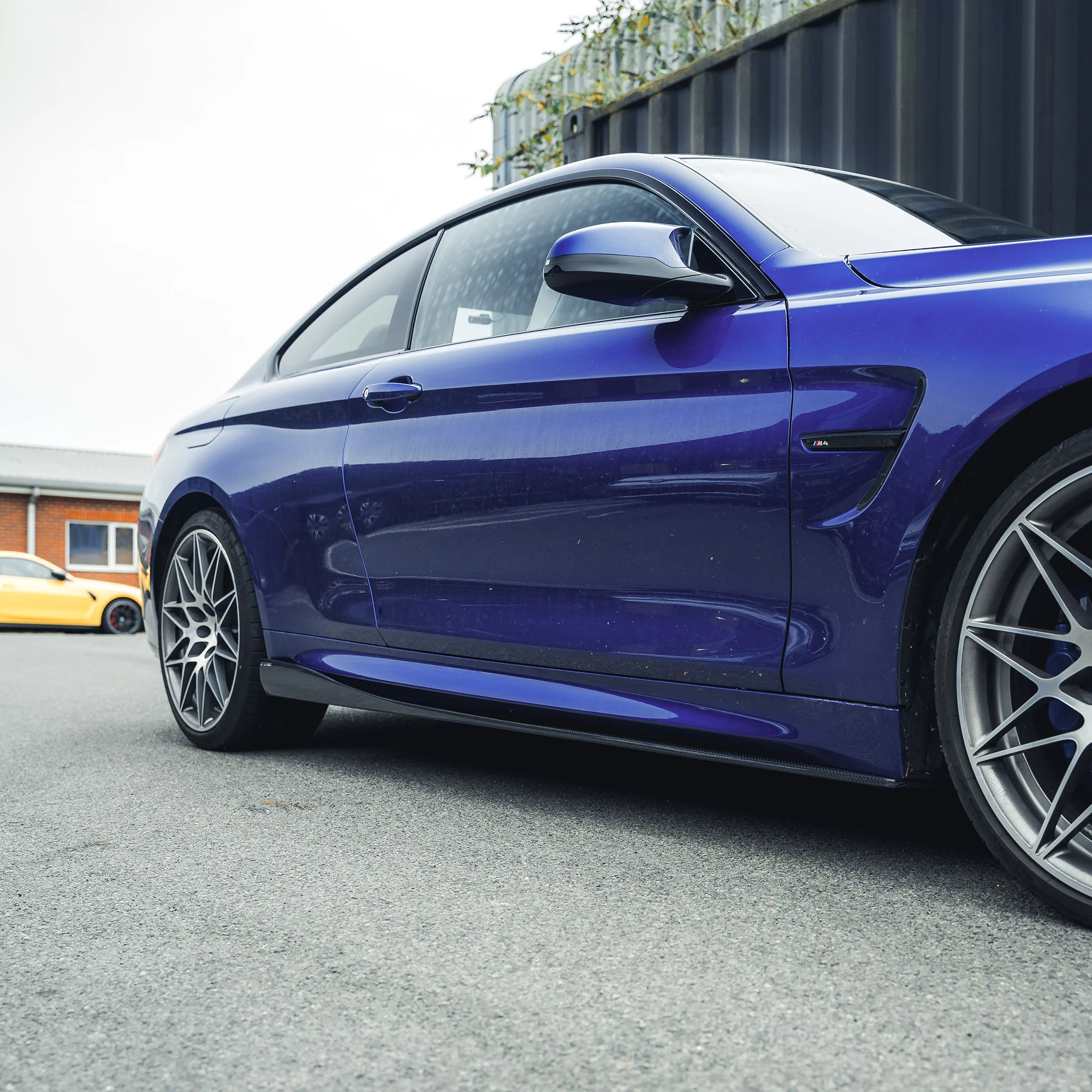BMW M3/M4 (F80 F82 F83) CARBON FIBRE SIDE SKIRTS - 3D STYLE - Image 3