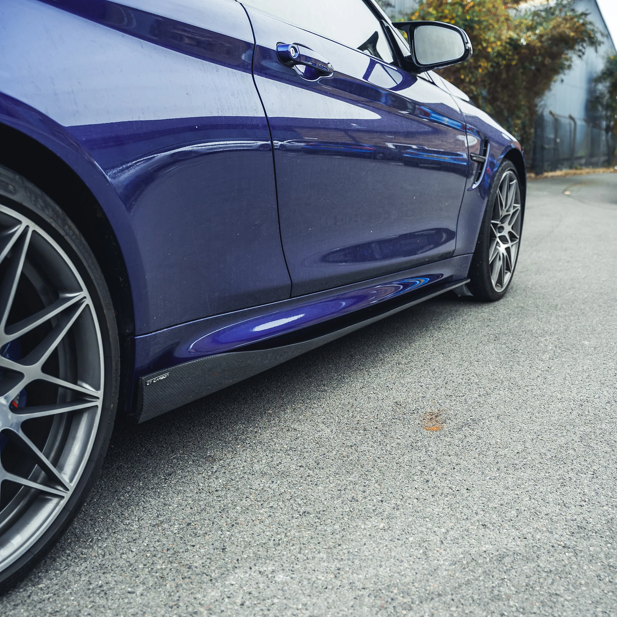 BMW M3/M4 (F80 F82 F83) CARBON FIBRE SIDE SKIRTS - 3D STYLE - Image 4