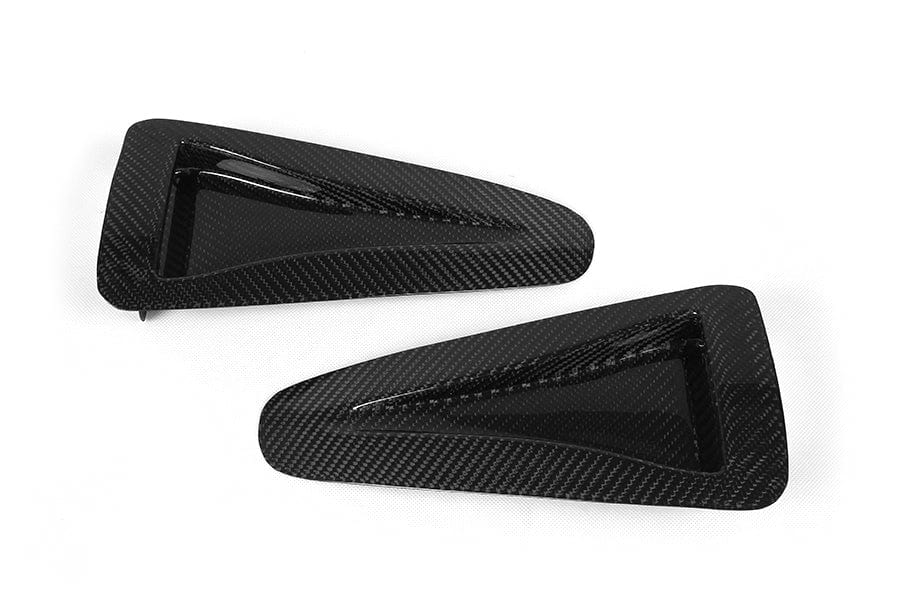 NISSAN GTR R35 CARBON FIBRE BONNET HOOD SCOOPS