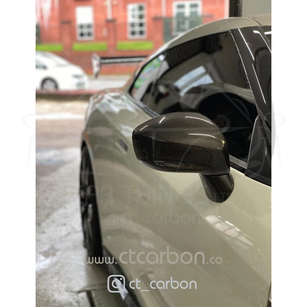 NISSAN GTR R35 CARBON FIBRE MIRRORS - Image 3