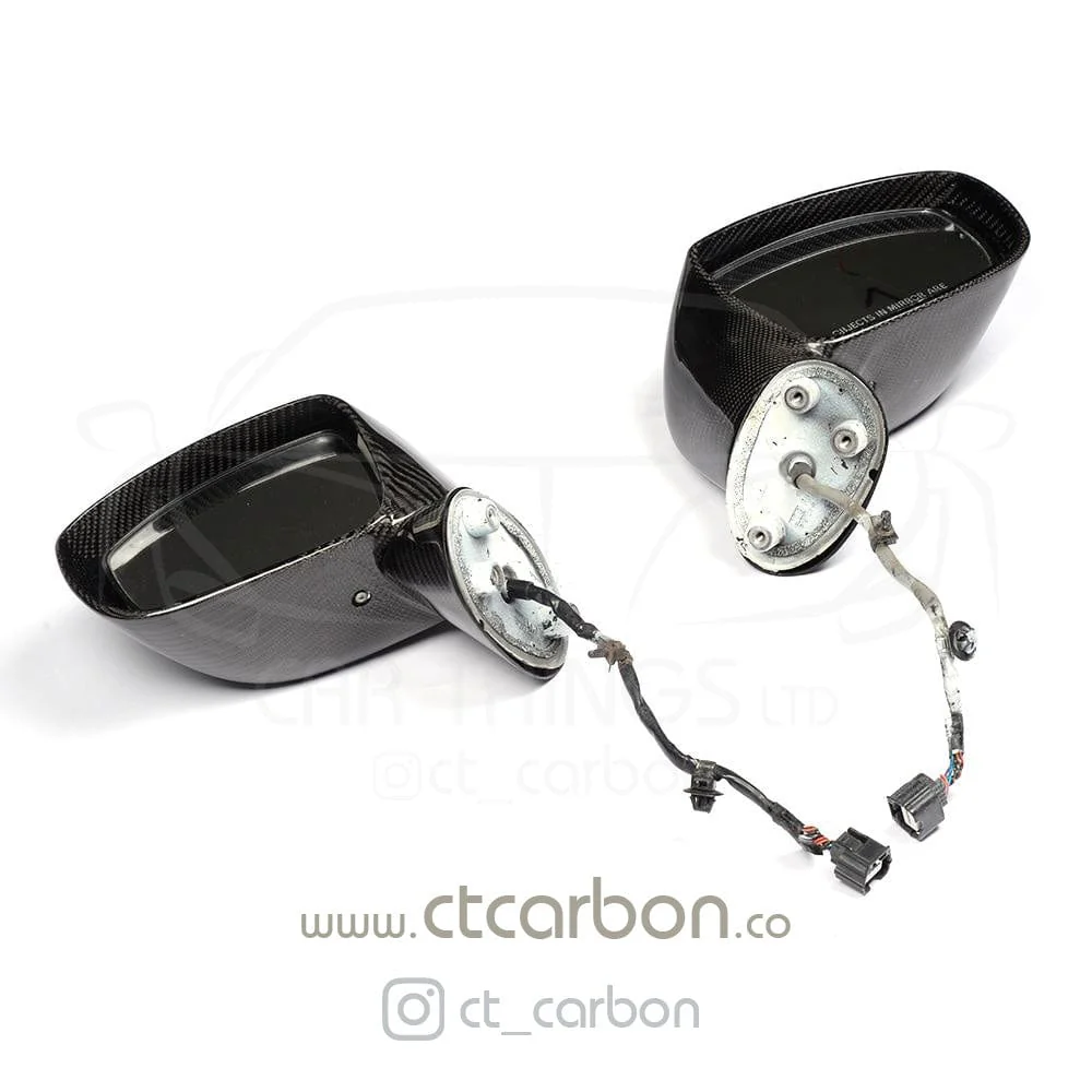 NISSAN GTR R35 CARBON FIBRE MIRRORS - Image 8