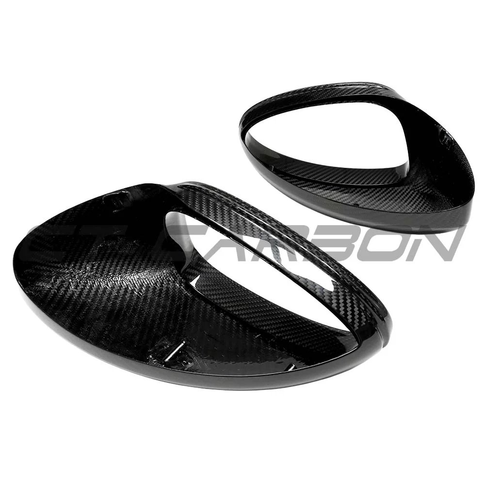 PORSCHE 718 CAYMAN/BOXSTER 2019-2021 LHD DRY CARBON MIRROR COVERS - Image 4