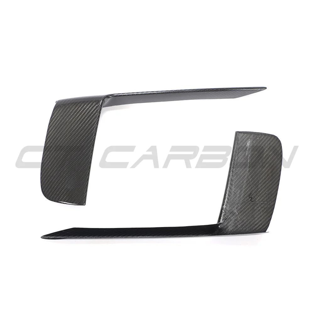 PORSCHE 911 991.2 GT3RS 2018-2020 CARBON FIBRE FRONT BUMPER TRIM COVERS - Image 11