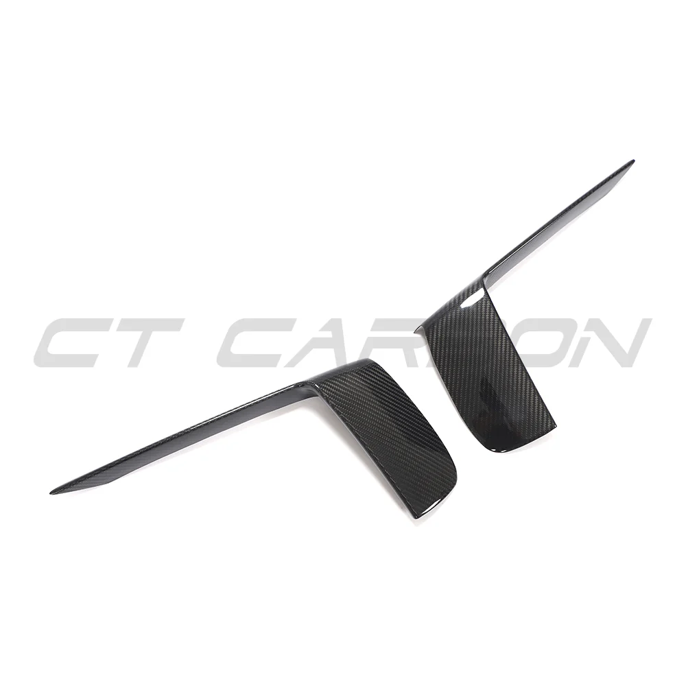 PORSCHE 911 991.2 GT3RS 2018-2020 CARBON FIBRE FRONT BUMPER TRIM COVERS - Image 3