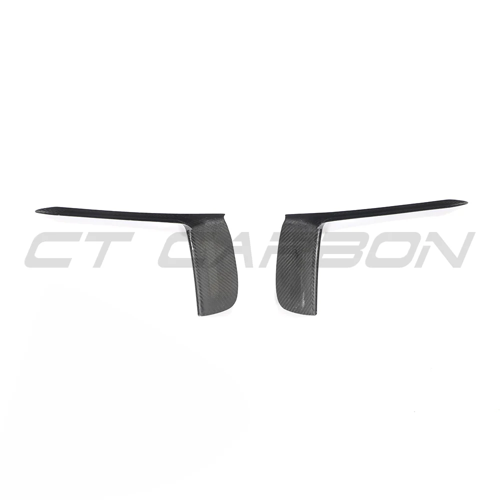 PORSCHE 911 991.2 GT3RS 2018-2020 CARBON FIBRE FRONT BUMPER TRIM COVERS - Image 5