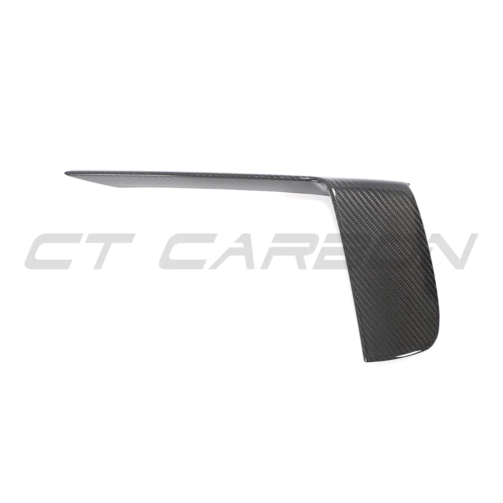 PORSCHE 911 991.2 GT3RS 2018-2020 CARBON FIBRE FRONT BUMPER TRIM COVERS - Image 9