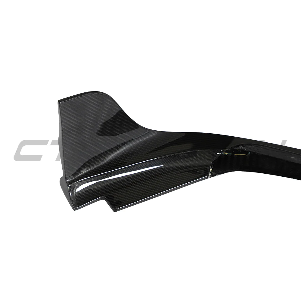 PORSCHE 911 992 CARRERA 2019-2024 CARBON FIBRE SPLITTER - V1 - CT DESIGN - Image 3