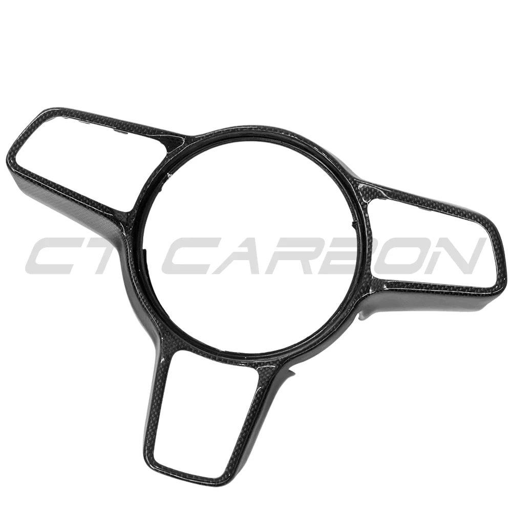 PORSCHE 911/CAYMAN/BOXSTER/CAYENNE/MACAN 2013+ STEERING WHEEL TRIM WITH SPORT CHRONO - Image 5