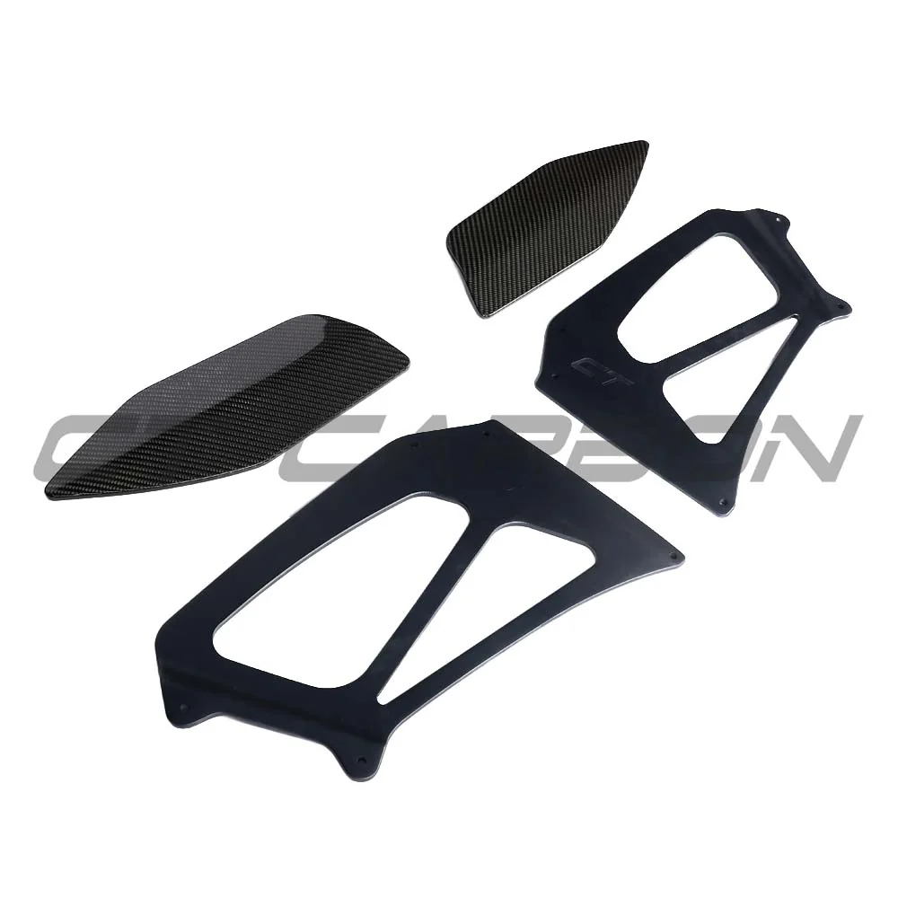 PORSCHE 911 GT2 RS/GT3 RS WING RISERS - BLACK - CT DESIGN - Image 4
