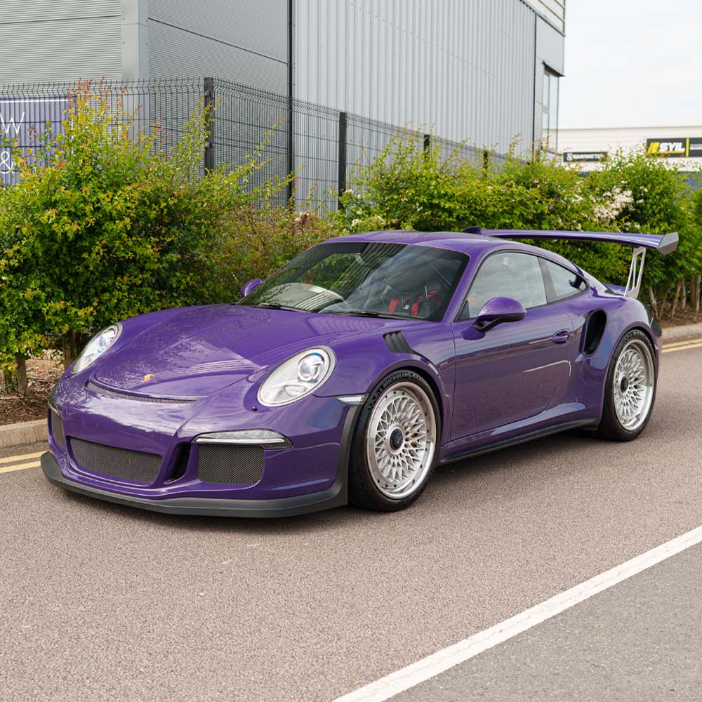 PORSCHE 911 GT2 RS/GT3 RS WING RISERS - SILVER - CT DESIGN - Image 12