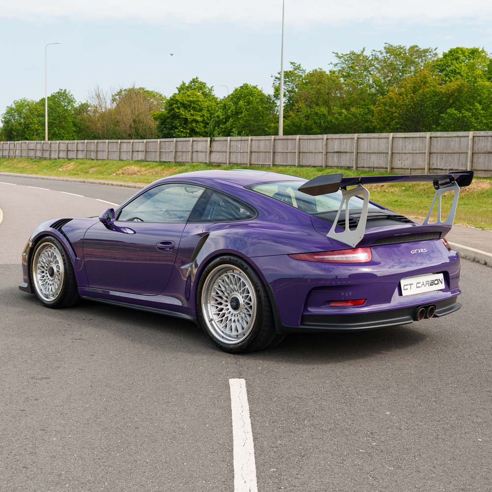 PORSCHE 911 GT2 RS/GT3 RS WING RISERS - SILVER - CT DESIGN - Image 15