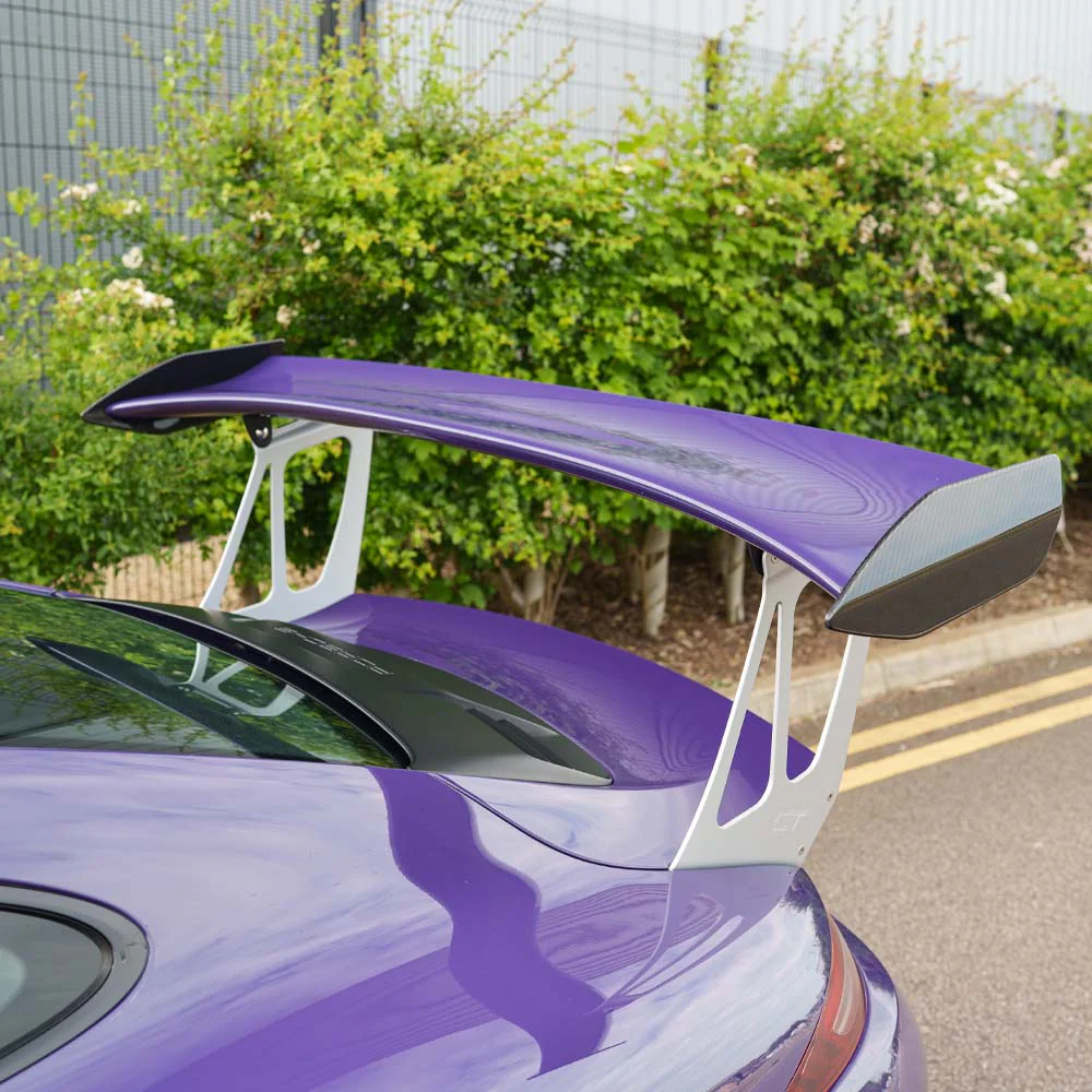PORSCHE 911 GT2 RS/GT3 RS WING RISERS - SILVER - CT DESIGN - Image 6