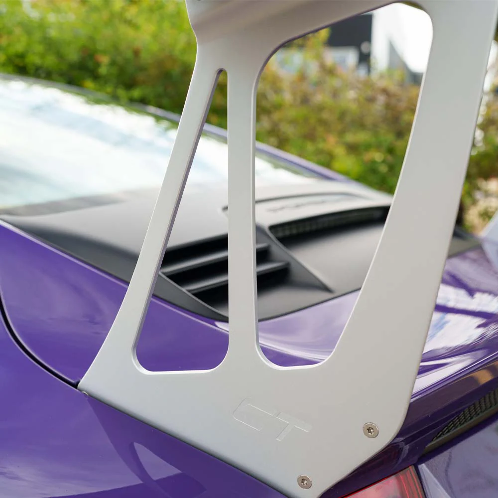 PORSCHE 911 GT2 RS/GT3 RS WING RISERS - SILVER - CT DESIGN - Image 7