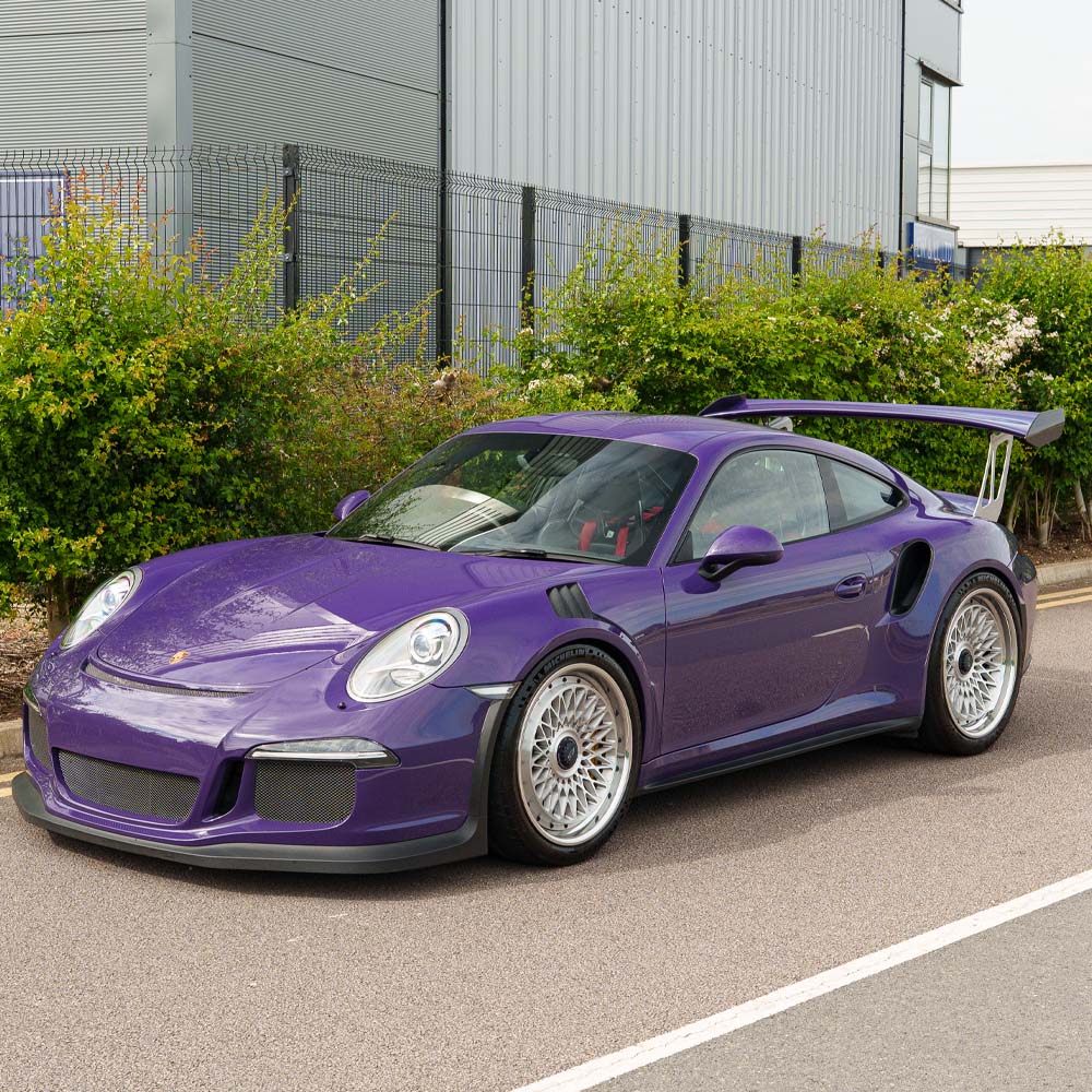 PORSCHE 911 GT2 RS/GT3 RS WING RISERS - SILVER - CT DESIGN - Image 8