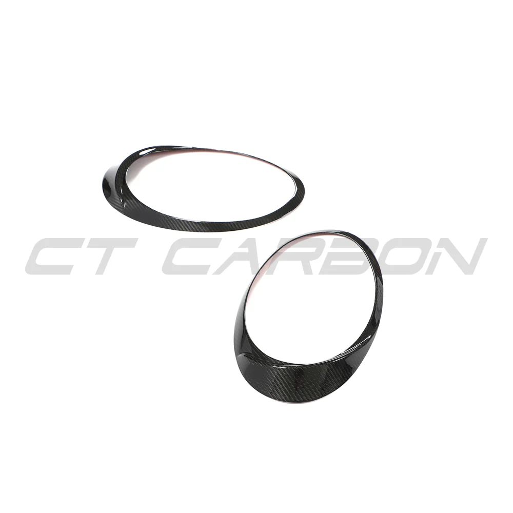 PORSCHE 991 911 2012-2021 CARBON FIBRE HEADLIGHT EYEBROWS - Image 3