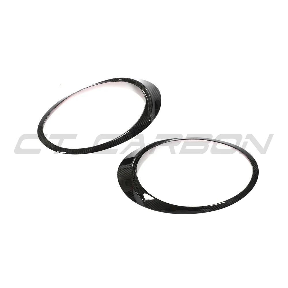 PORSCHE 991 911 2012-2021 CARBON FIBRE HEADLIGHT EYEBROWS - Image 6