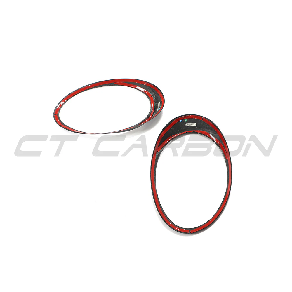 PORSCHE 991 911 2012-2021 CARBON FIBRE HEADLIGHT EYEBROWS - Image 8