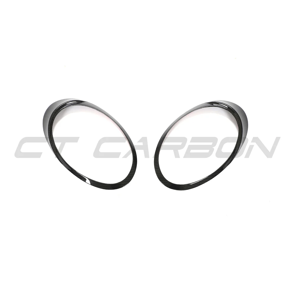 PORSCHE 991 911 2012-2021 CARBON FIBRE HEADLIGHT EYEBROWS - Image 9