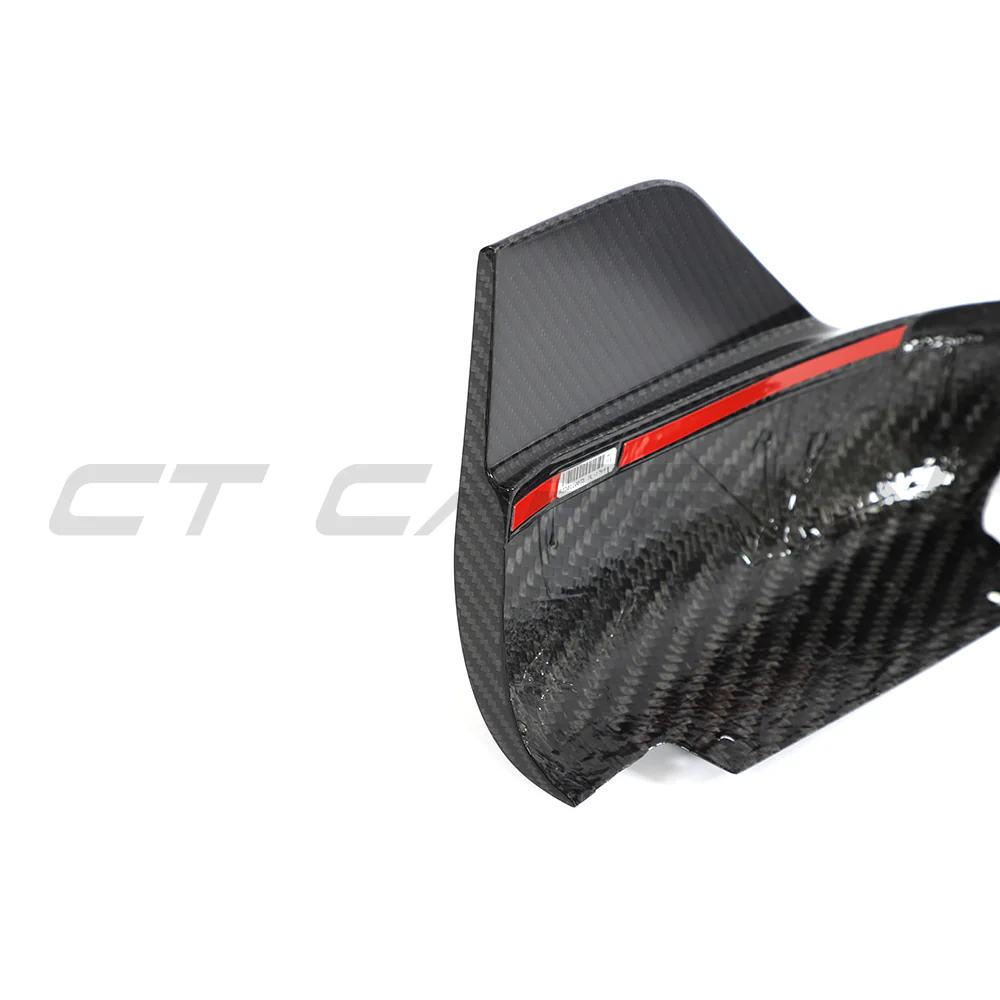 PORSCHE 992 CARRERA 2018-2024 CARBON FIBRE CORNER SPLITTERS - Image 6