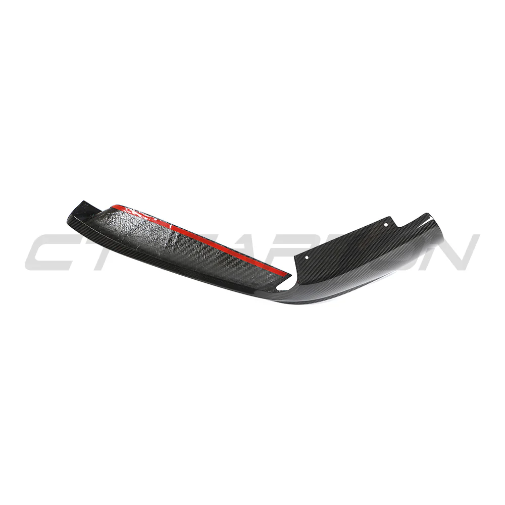 PORSCHE 992 CARRERA 2018-2024 CARBON FIBRE CORNER SPLITTERS - Image 8