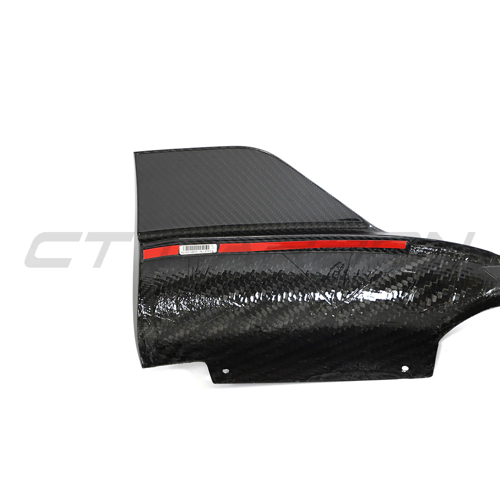 PORSCHE 992 CARRERA 2018-2024 CARBON FIBRE CORNER SPLITTERS - Image 9
