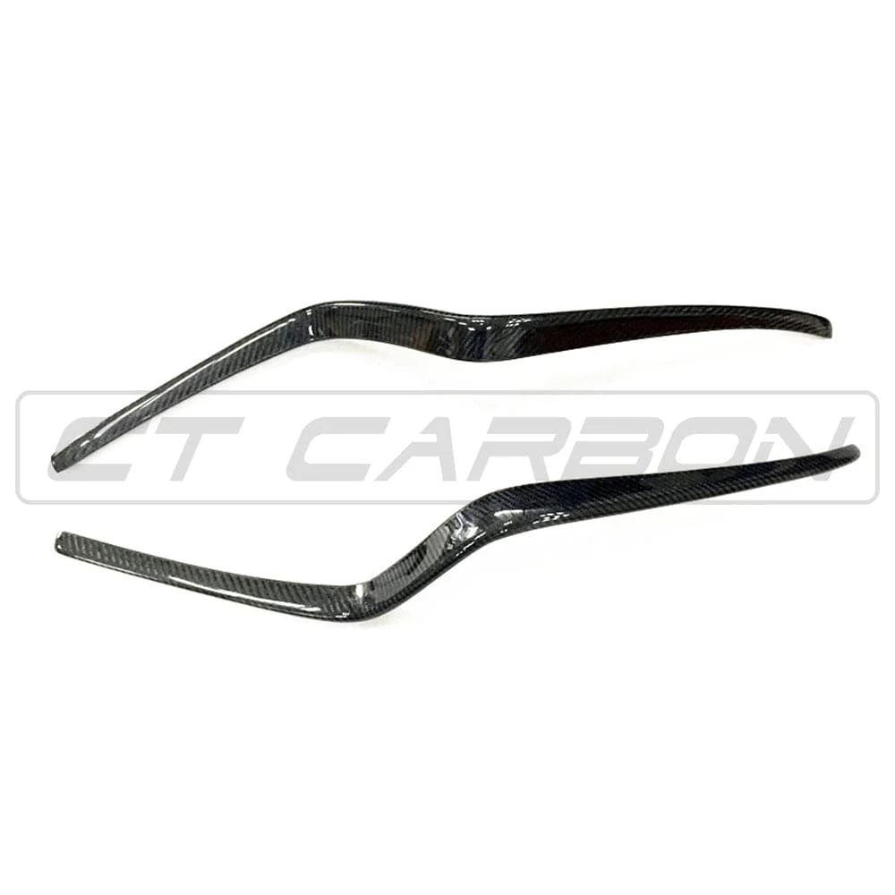 PORSCHE MACAN 14-17 CARBON FIBRE FRONT BUMPER TRIM - Image 6