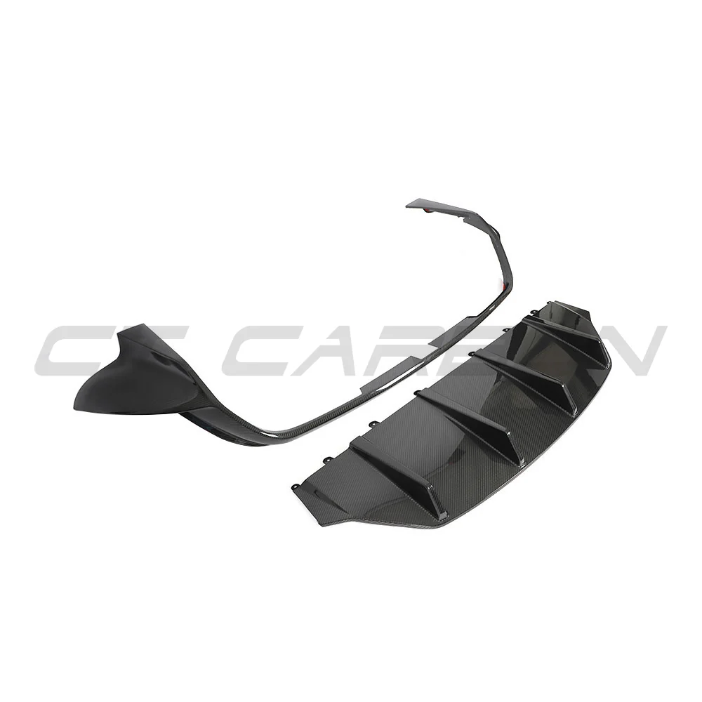PORSCHE TAYCAN / TAYCAN 4 / TAYCAN 4S / TAYCAN GTS 2019+ CARBON FIBRE DIFFUSER - Image 12