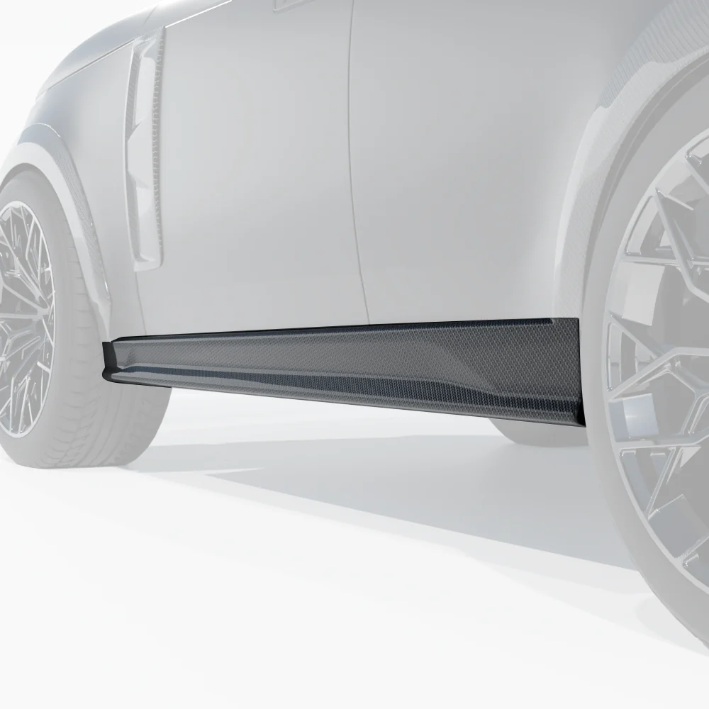 RANGE ROVER L460 2022+ CARBON FIBRE SIDE SKIRTS - CT DESIGN - Image 5