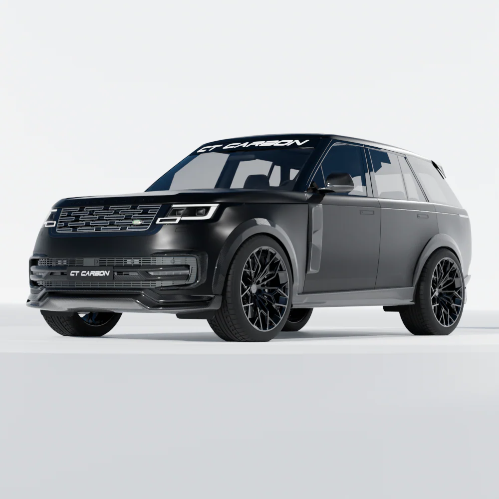 RANGE ROVER L460 2022+ CARBON FIBRE FRONT BUMPER TRIM - CT DESIGN - Image 8