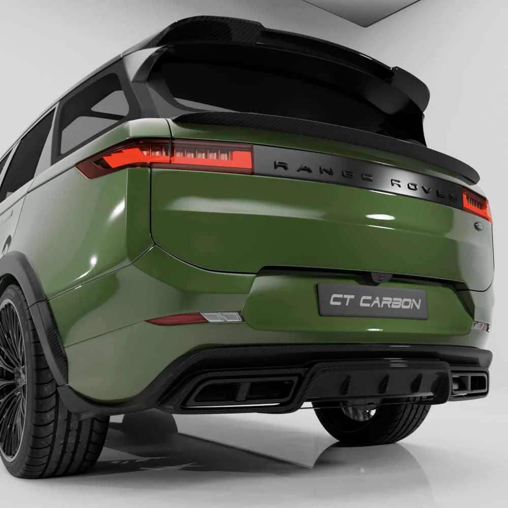 RANGE ROVER SPORT L461 2023+ CARBON FIBRE DIFFUSER - CT DESIGN - Image 4