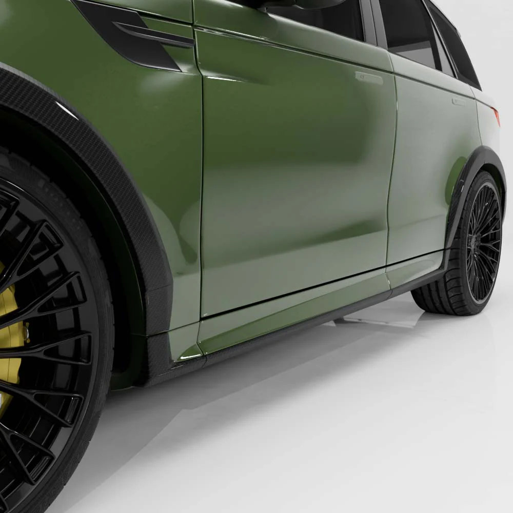 RANGE ROVER SPORT L461 2023+ CARBON FIBRE SIDE SKIRTS - CT DESIGN - Image 2