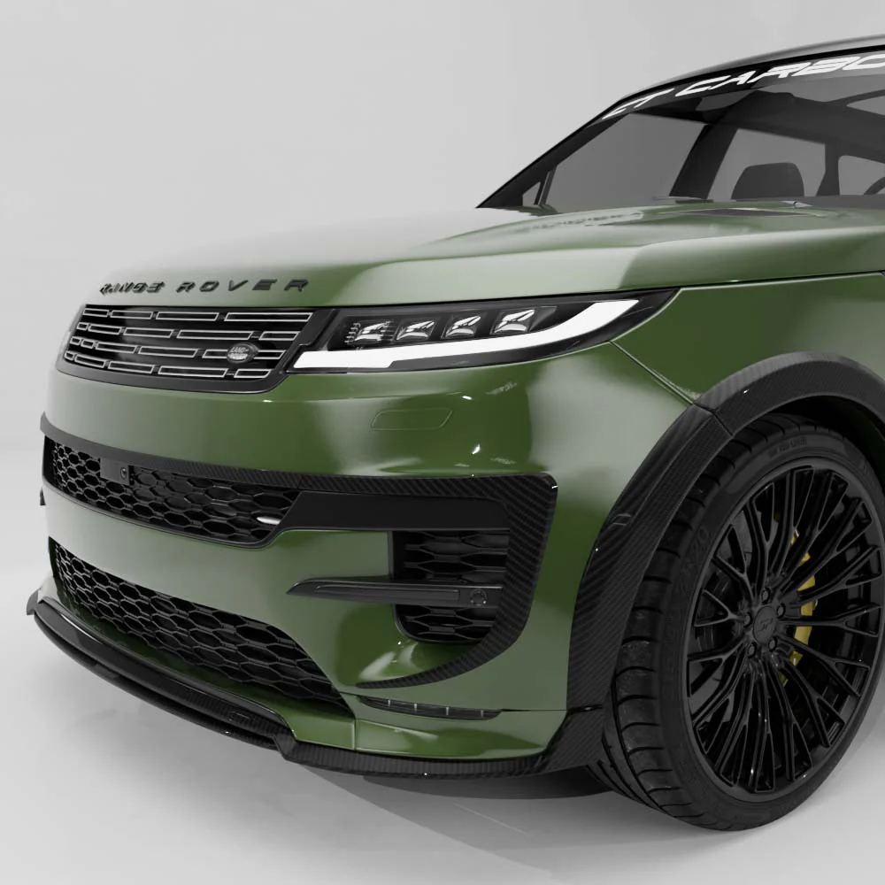 RANGE ROVER SPORT L461 2023+ CARBON FIBRE SPLITTER - CT DESIGN - Image 3
