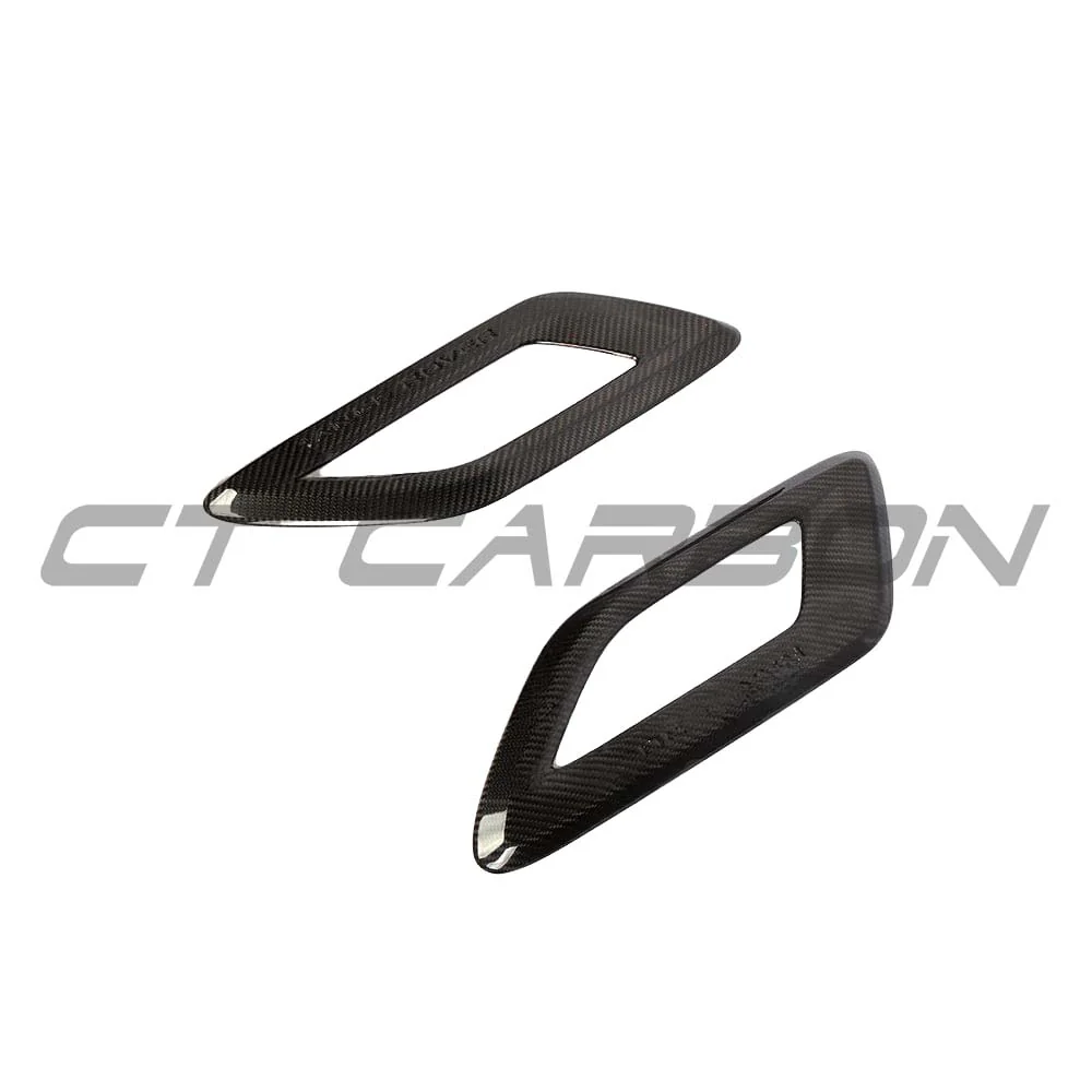 RANGE ROVER SPORT L494 CARBON FIBRE BONNET INTAKE TRIM - Image 11