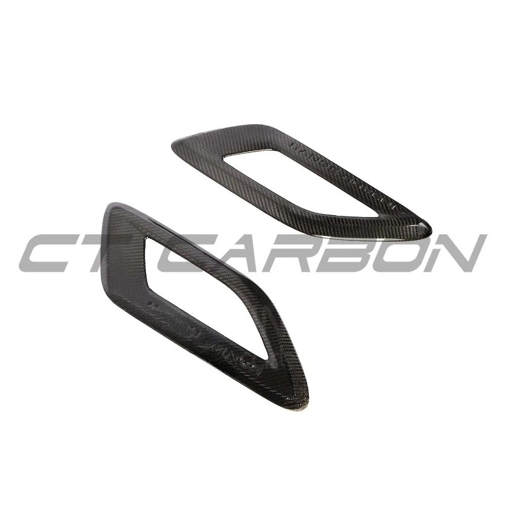 RANGE ROVER SPORT L494 CARBON FIBRE BONNET INTAKE TRIM - Image 12