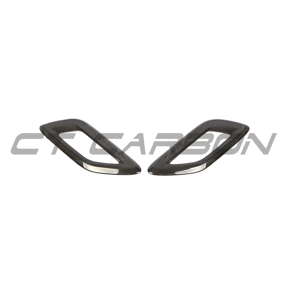 RANGE ROVER SPORT L494 CARBON FIBRE BONNET INTAKE TRIM - Image 4