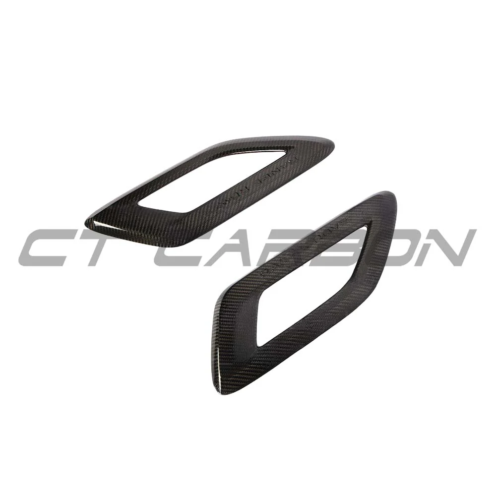 RANGE ROVER SPORT L494 CARBON FIBRE BONNET INTAKE TRIM - Image 7