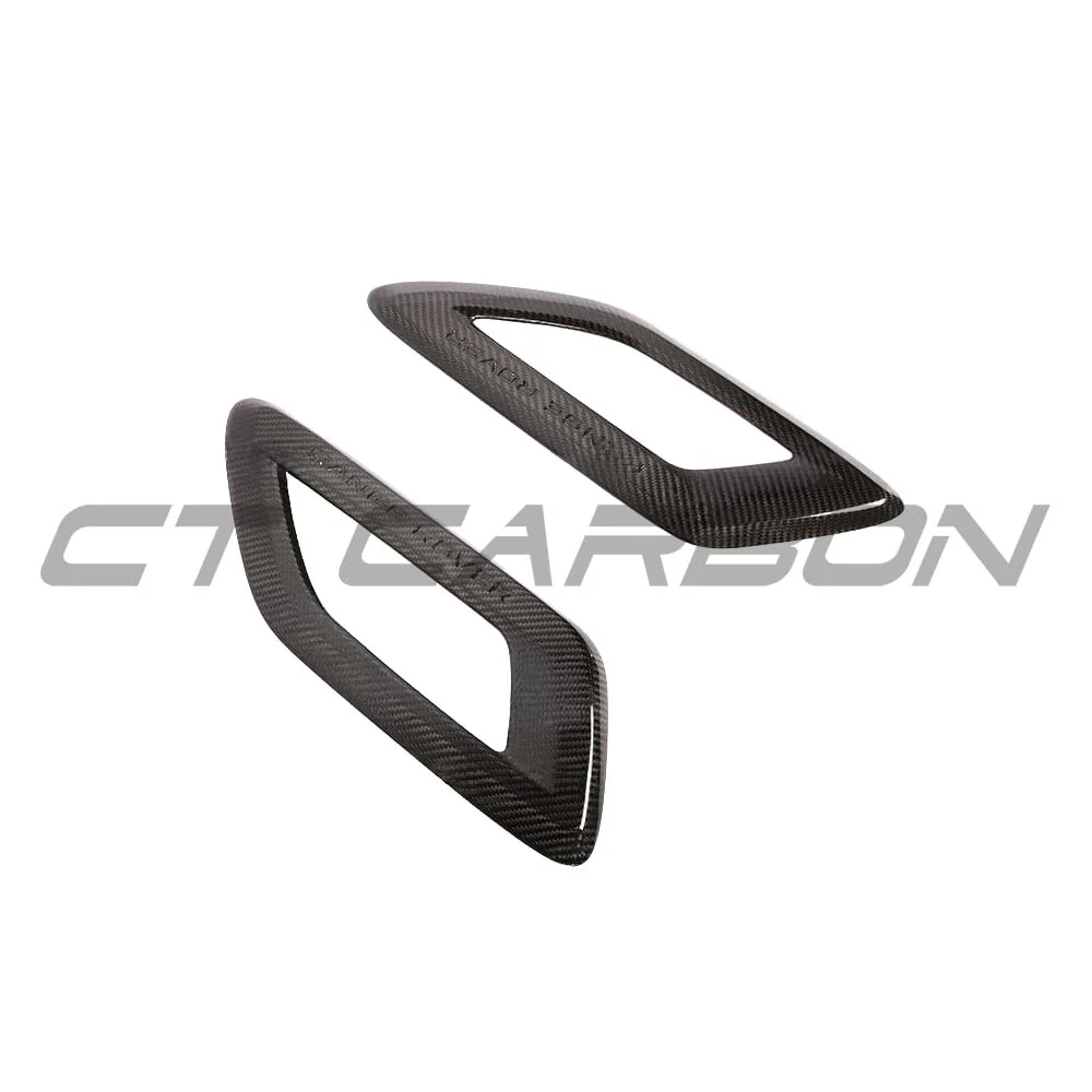 RANGE ROVER SPORT L494 CARBON FIBRE BONNET INTAKE TRIM - Image 8