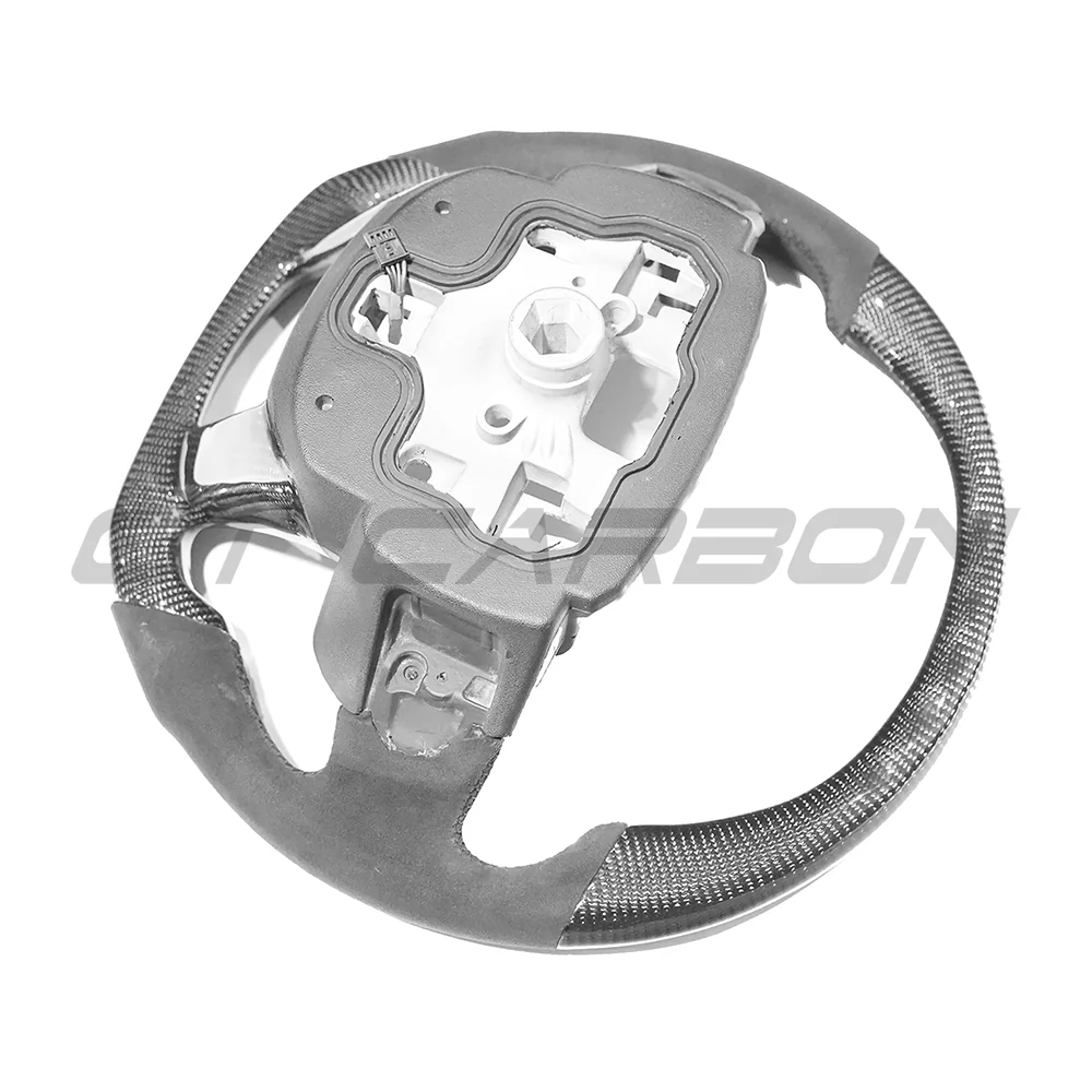 RANGE ROVER SVR CARBON FIBRE & ALCANTARA STEERING WHEEL - Image 4