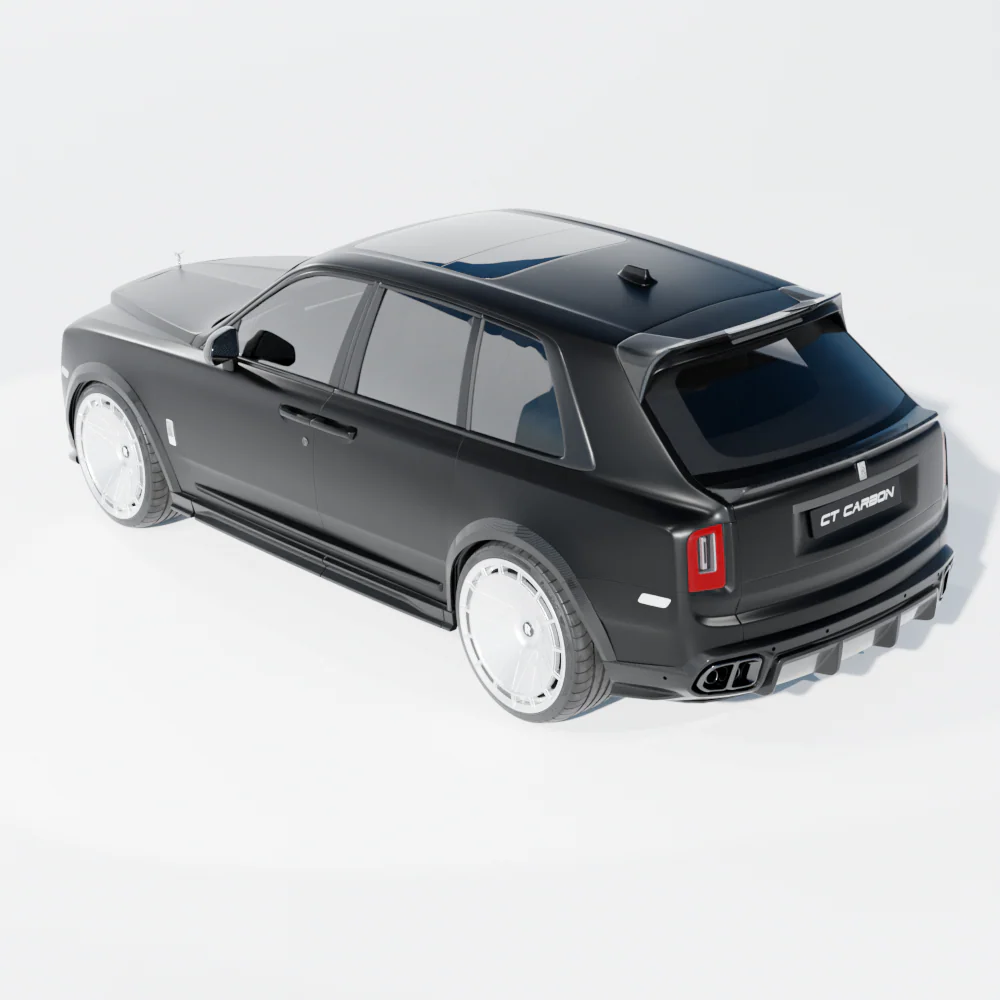 ROLLS ROYCE CULLINAN CARBON FIBRE DIFFUSER AND TIPS - CT DESIGN - Image 12