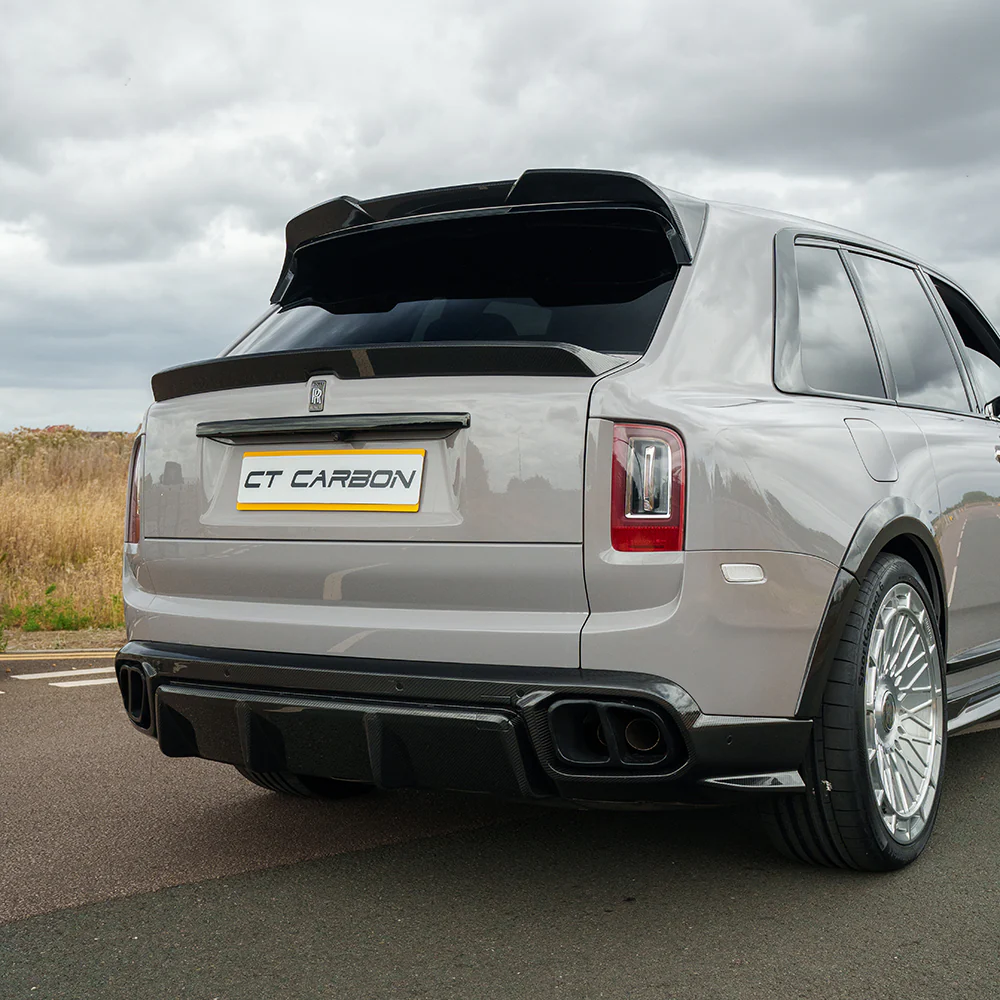 ROLLS ROYCE CULLINAN CARBON FIBRE DIFFUSER AND TIPS - CT DESIGN - Image 2