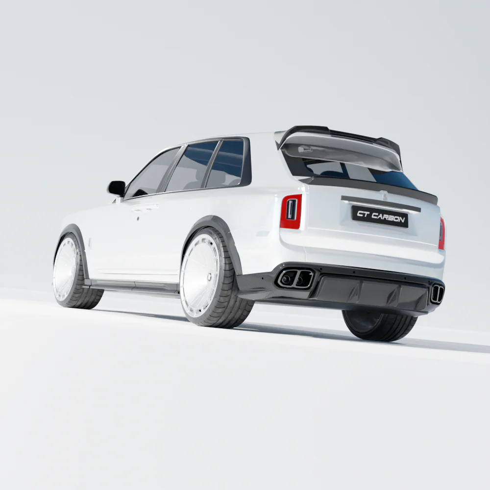 ROLLS ROYCE CULLINAN CARBON FIBRE DIFFUSER AND TIPS - CT DESIGN - Image 9