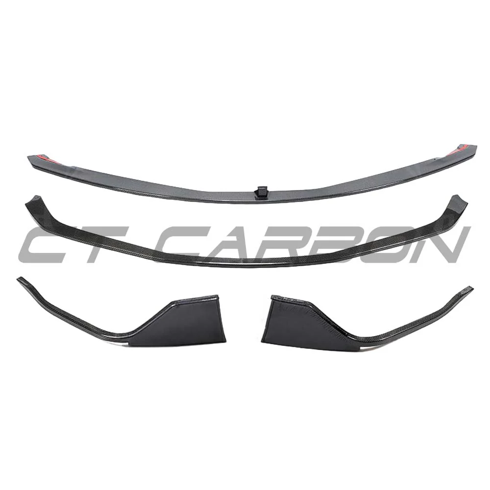 TOYOTA SUPRA 2019+ A90 CARBON FIBRE SPLITTER - V2 - Image 10
