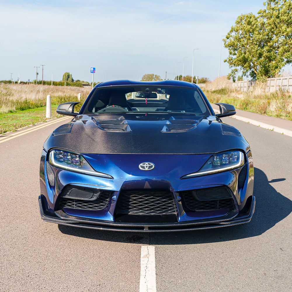 TOYOTA SUPRA 2019+ A90 CARBON FIBRE SPLITTER - V2 - Image 2