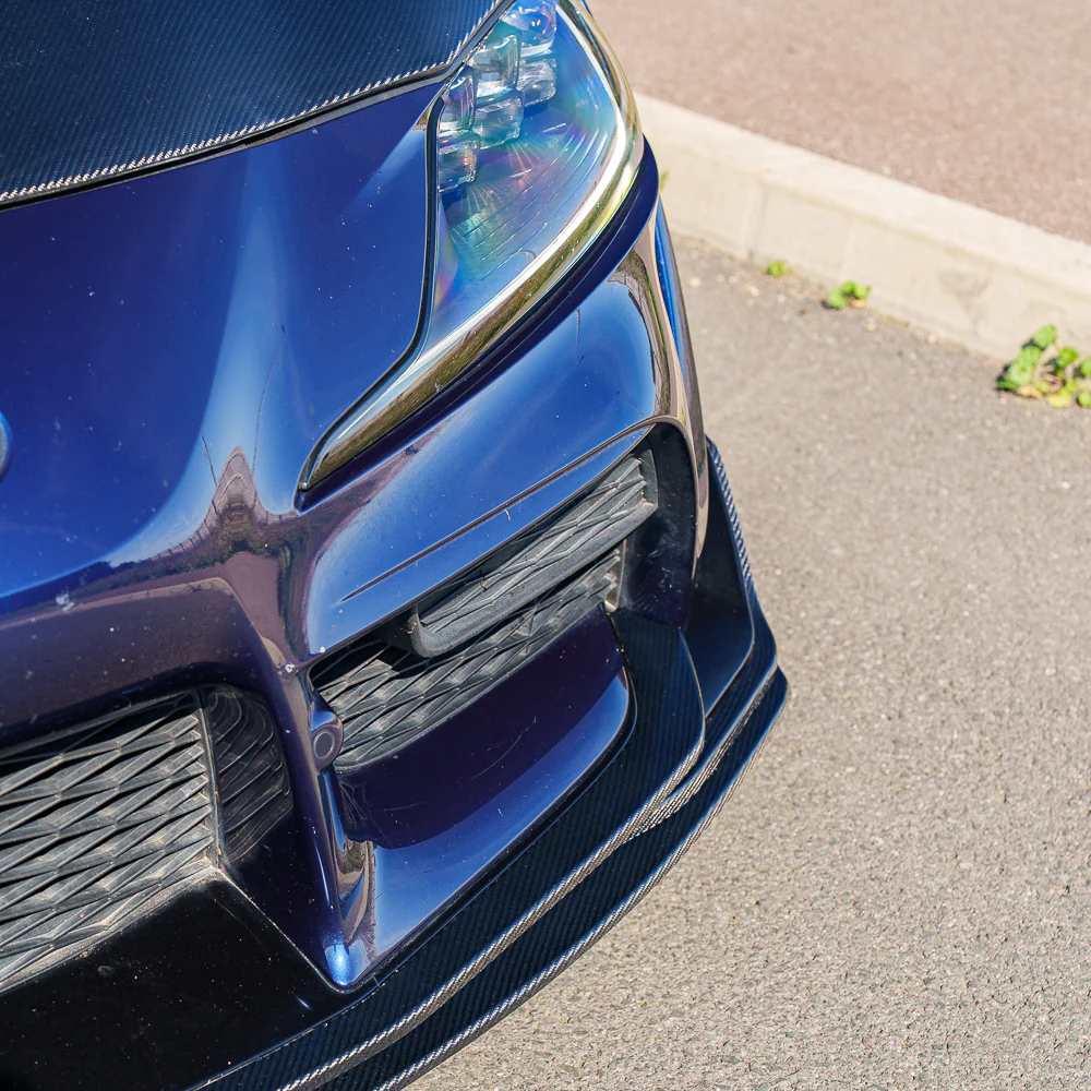 TOYOTA SUPRA 2019+ A90 CARBON FIBRE SPLITTER - V2 - Image 7