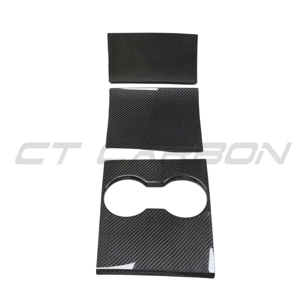 TESLA MODEL 3 2017-2023 CARBON FIBRE CENTRE CONSOLE ADD ON - Image 2