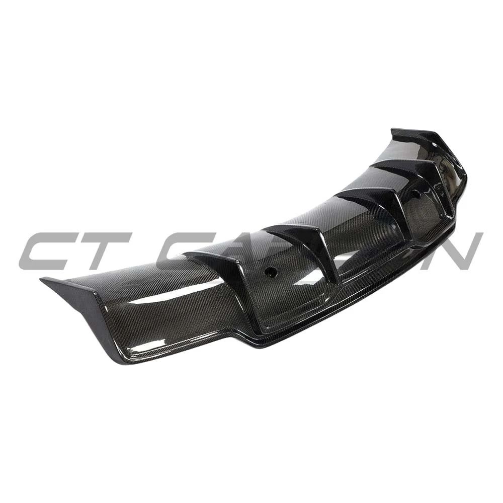 TESLA MODEL 3 2017-2023 CARBON FIBRE DIFFUSER - V2 - Image 4