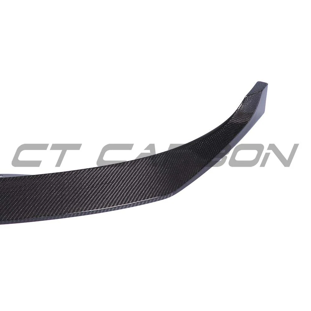 TESLA MODEL 3 2017-2023 CARBON FIBRE FRONT SPLITTER - V1 - Image 9