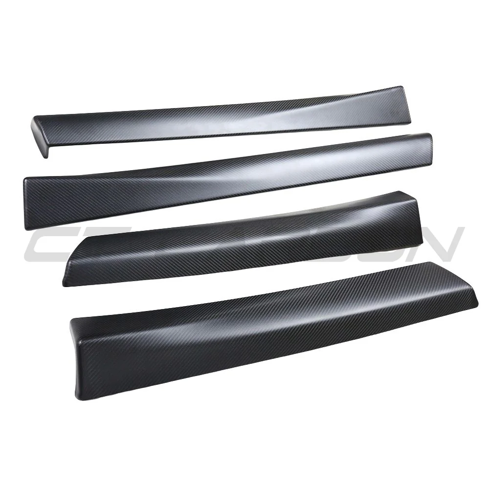 TESLA MODEL 3 2017-2023 CARBON FIBRE INTERIOR DOOR PANEL TRIM ADD ON - Image 11