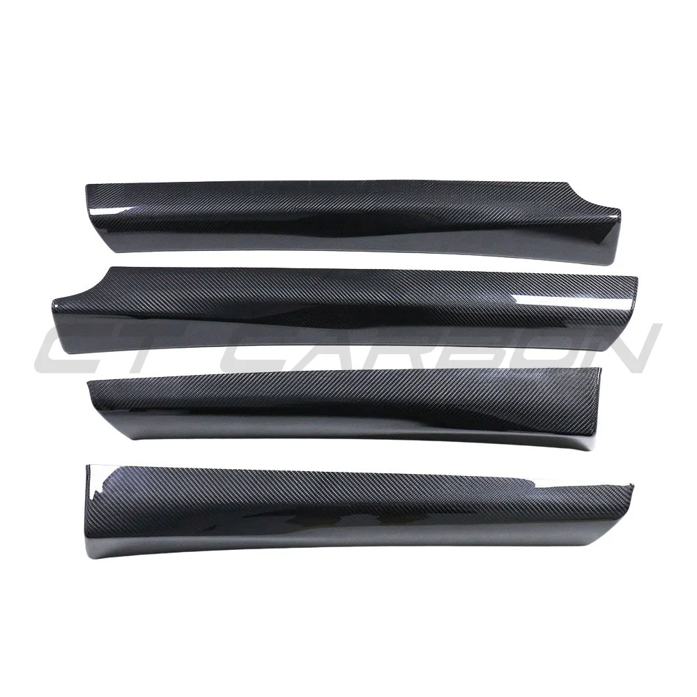 TESLA MODEL 3 2017-2023 CARBON FIBRE INTERIOR DOOR PANEL TRIM ADD ON - Image 3